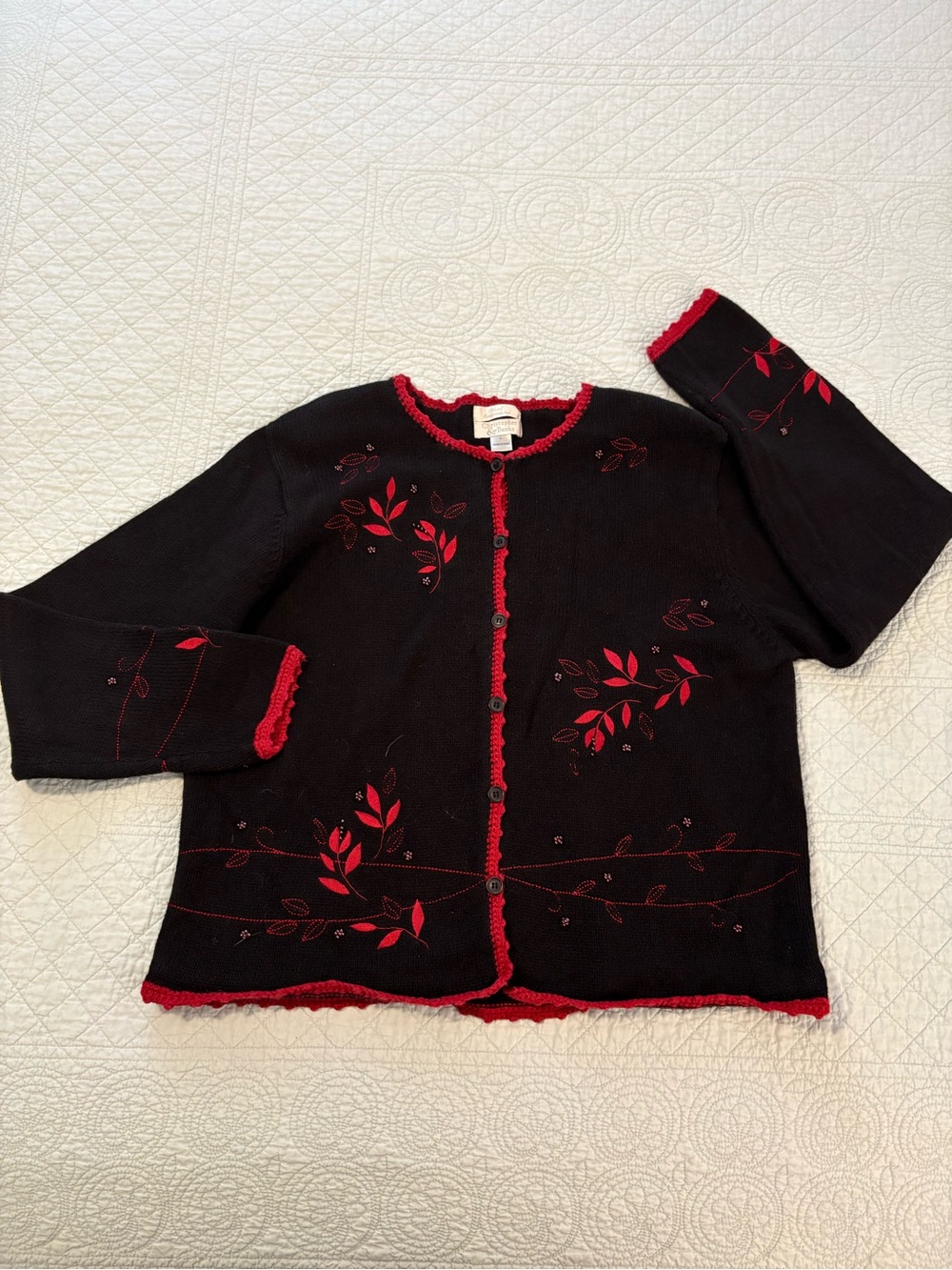 Vintage Christopher & Banks cardigan. Size large.